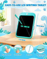 8.5 Inch LCD Doodle Board Tablet Toy - 10 Inch - Blue - image 2