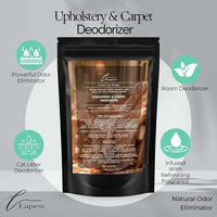 Cozy Autumn Carpet Freshener Powder: Powerful Odor Eliminator for Home, Upholstery Deodorizer, Carpet Deodorizer, Pet Urine, Cat Litter Box - Perfect Autumn Fragrance