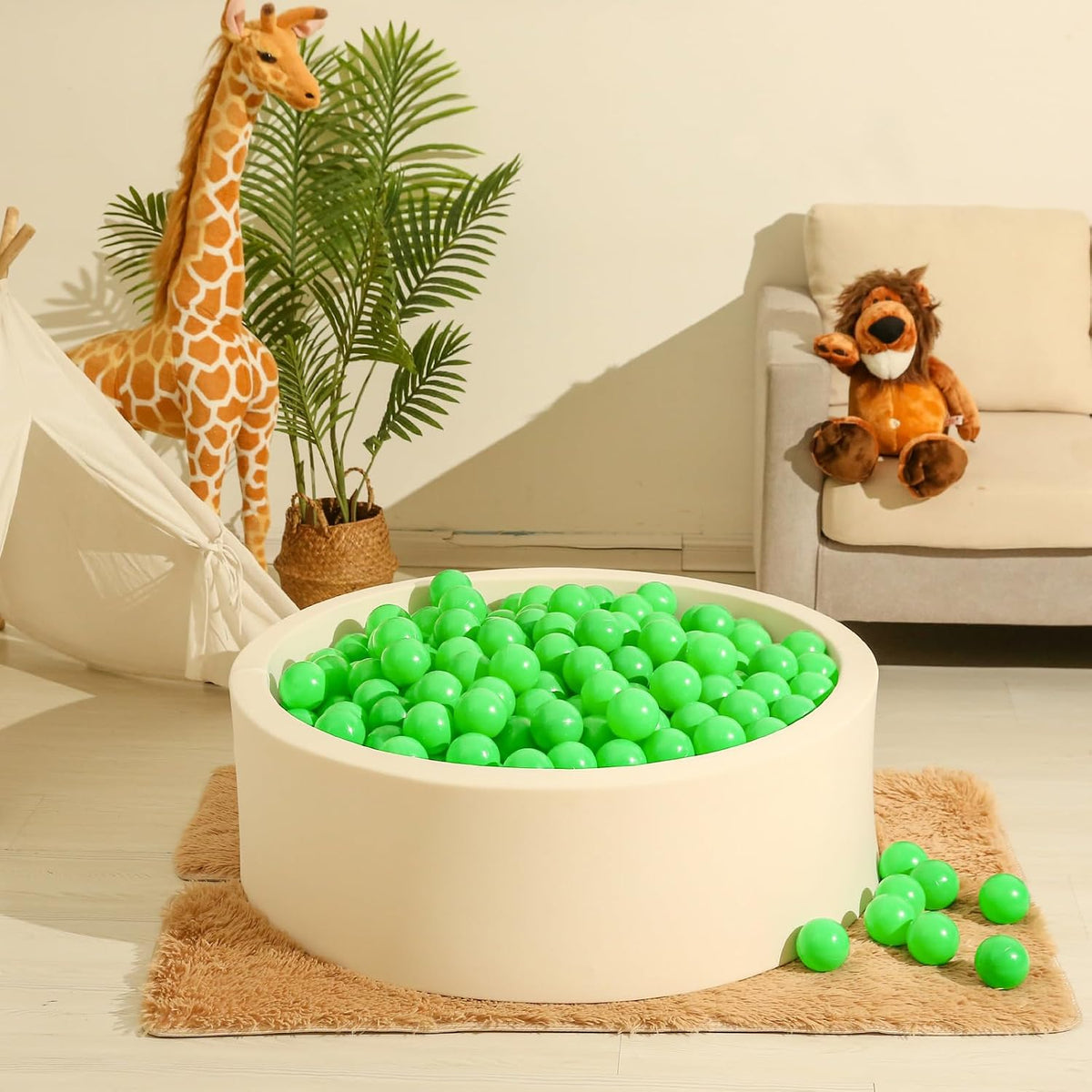 Realhaha 2.76 inch ball pit balls in mixed colors - view 16