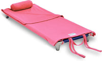 ROLLEE POLLEE Nap Sac Roll Up Napping Blanket with Attached Pillow - Pink