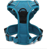 TRUE LOVE Truelove Adjustable No-Pull Dog Harness Reflective Pup Vest Harnesses Comfortable Control Brilliant Colors TLH5651(Blue,XL)