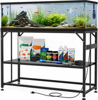 TOCRETOARE Fish Tank Stand 40 Gallon - 48.5"x19.8"x32.4"