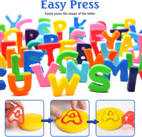 Assorted Designs Dough Extruders Set, Set of 10 - 26 Alphabet Dough Cutter Kit - image 2