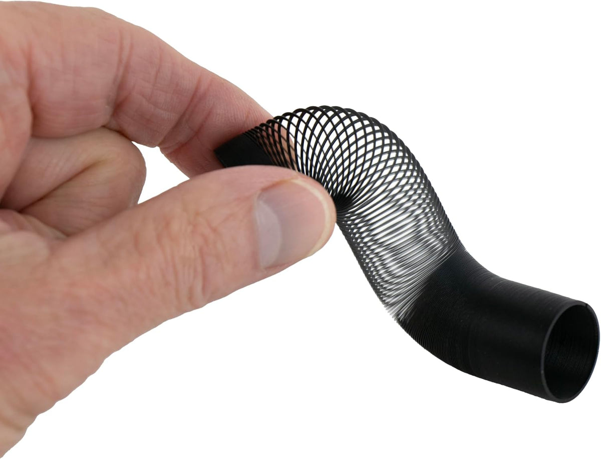 World's Smallest Slinky mini fidget toy with multicolor metal coil - view 2