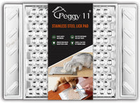 304 Stainless Steel Lick Mat for Dogs & Cats - Stainless Steel (Single)