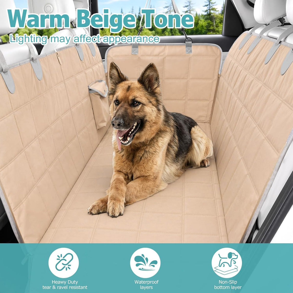 Dog Car Seat Covers for Back Seat - image 3