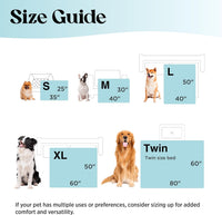LE SURE ApexCloud Premium Cooling Blankets for Medium Dog Q-MAX>0.4 - L(40x50") / Light Blue - image 2