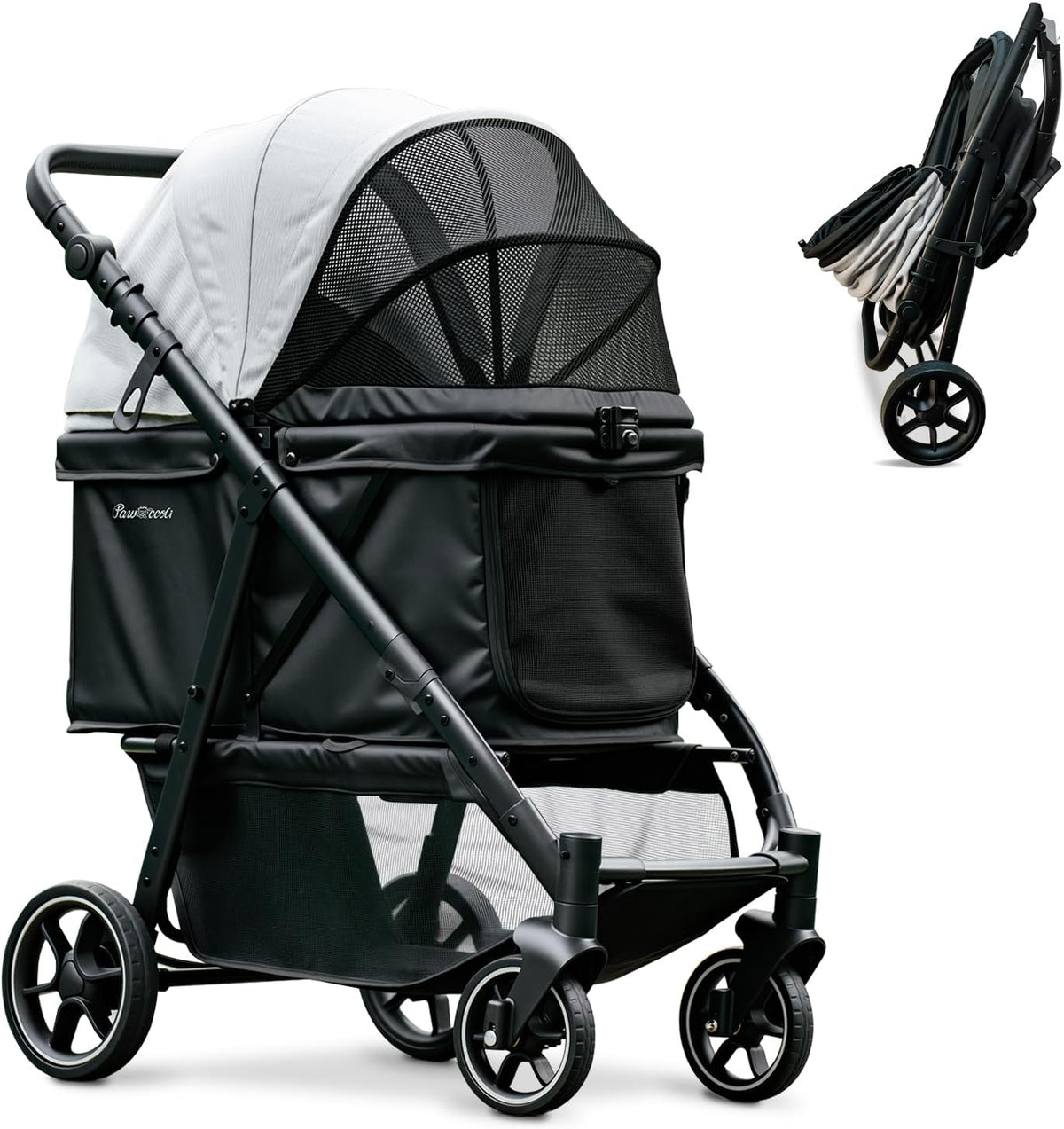 Pet Stroller for Small Dogs and Cats - Medium_Max