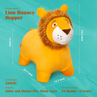ZOOJOY Inflatable Horse Hopping Toy - Lion - image 2