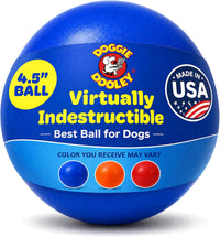 Doggie Dooley Virtually Indestructible Dog Ball - Assorted / Small (4.5 inch)