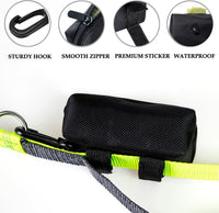 2 Pack Dog Poop Bag Holder for Leash + 80 Count Doggie Waste Bag - Black-Two - image 2