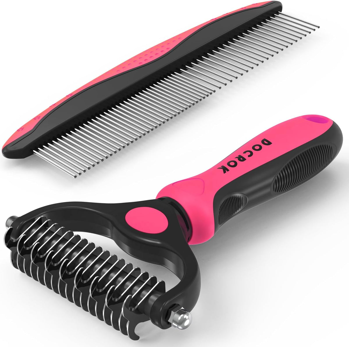 Docrok Pet Grooming Combo - Pink