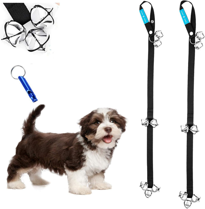 Duke & Dixie Dog Doorbells Training Potty 2 Pack Dog Bells Adjustable
