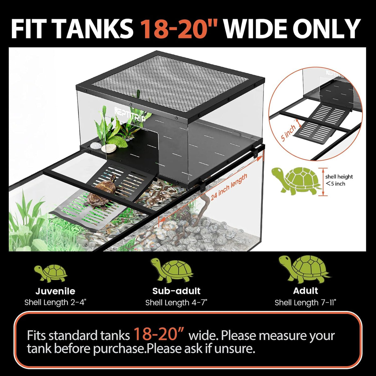 Stainless Steel Turtle Basking Platform - Extra Large - image 2