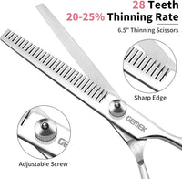 Dog Grooming Scissors with Safety Round Tips Stainless Steel – Essentials for Dogs - Rose - image 4