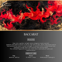Baccarat Carpet Freshener Powder Refill 36 oz | Powerful Odor Eliminator for Home | Upholstery Deodorizer | Carpet Deodorizer | Pet Urine | Cat Litter Box | Enchanted Rouge Fragrance