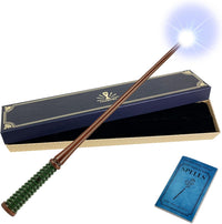 ChampWe Light Up Magic Wizard Wand Rechargeable Illuminating Toy - Spiral