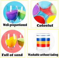 36 PCS Art Sand Kit, DIY Scenic Sand Painting & Wedding Decoration Bottles – Fun for Kids & Family - 36 Color - image 4