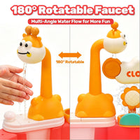 HOLYFUN Kids Kitchen Playset - Red - image 4