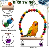 Bird Toys for Parakeets 7Pcs - image 2