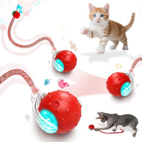 Interactive Cat Toys Smart Ball for Cats & Dogs! Now with 2 Rapid - Blue1 - image 2