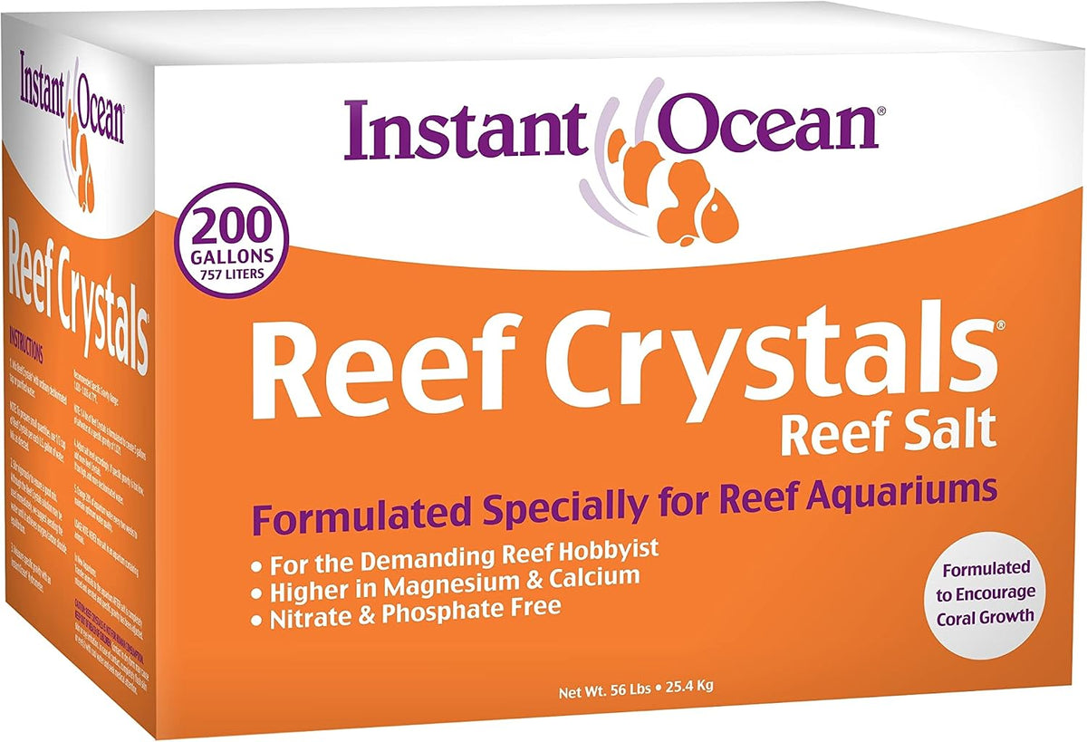 Instant Ocean Reef Crystals reef salt for reef aquariums mixing marine saltwater