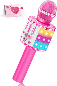 Karaoke Microphone Toys for Kids - Pink