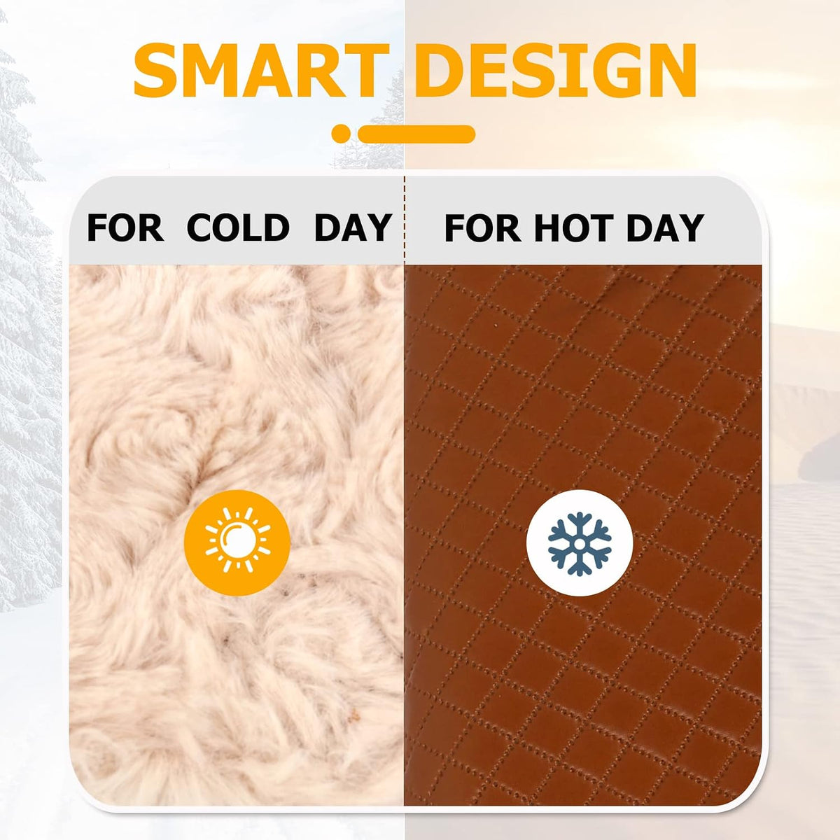 JOYELF Cat Hammock Bed, Medium Reversible Pet Cage Hammock Hanging Soft cat Bed for Kitten Ferret - image 3