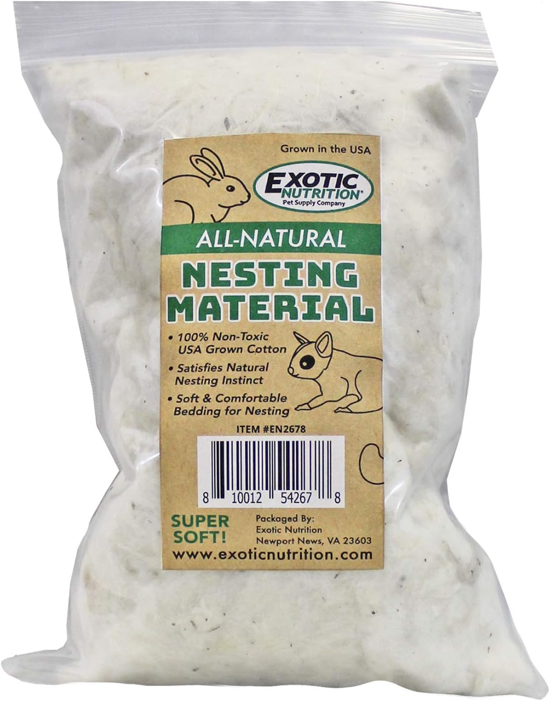 Exotic Nutrition All-Natural Nesting Material - 4 oz.