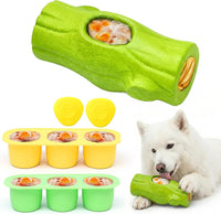 Durable Dog Puzzle Toy for Medium/Large Dogs – Essentials for Dogs - Green / Tree stump 1 Pack
