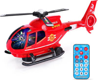ele ELEOPTION Airplane Toy Infrared Remote Control Plane Toys - Airplane Red