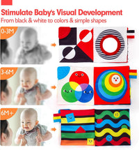 hahaland Baby Books 0-6 Months - High Contrast 2-Pack - image 4