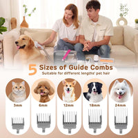 HEAPETS Dog Grooming Vacuum Kit - Gray - image 3