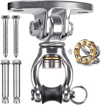 SELEWARE Silent Bearing Swivel Swing Hanger Stainless Steel Swing - 360° Bearing Swing Hanger ( 1 Pack )