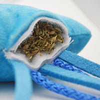 ZOOMIE Jelly Fish - Refillable Catnip Toy + Catnip | High Potency Hand Harvested Fresh Catnip | Soft Plush for Engaging Play