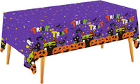 Gatherfun Football Party Decorations Disposable Tablecloth Plastic - Halloween