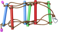 Rainbow Craft 6.6FT Ninja Rope Ladder, PP Material - image 2