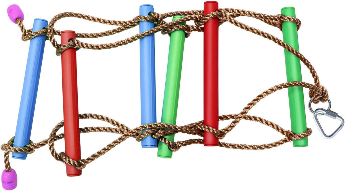 Rainbow Craft 6.6FT Ninja Rope Ladder, PP Material - image 2