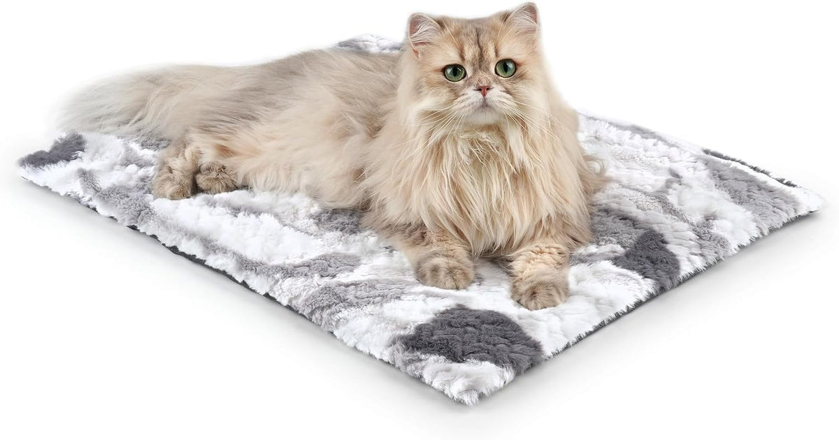 Self Warming Cat Pad, 24" x 18" - Gray / 24 x 18 in