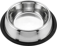 Loving Pets Stainless Steel Non-Tip Dog Bowl - 96 Ounce