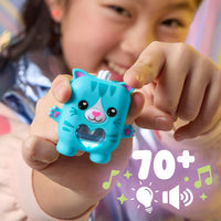 Nano-MALS Pawtricia the blue kitty electronic pet with mermaid tail outfit and keychain - view 4