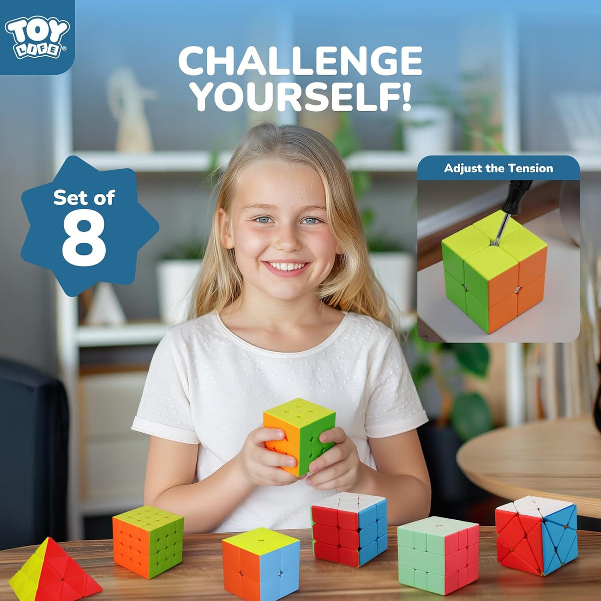 STEAM Life Speed Cube Set - 8 Pcs - image 2