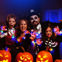 Tiaxidex 118-piece Halloween light up party favors with rings and necklaces - view 4