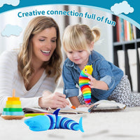 Kabvy Shark & Slug Fidget Toys - Shark and Slug-Large size - image 4