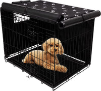 Pet Prime Dog Crate Cover Indoor/Outdoor Durable Windproof 600D - 36 Inch (36"x23"x25") - image 2