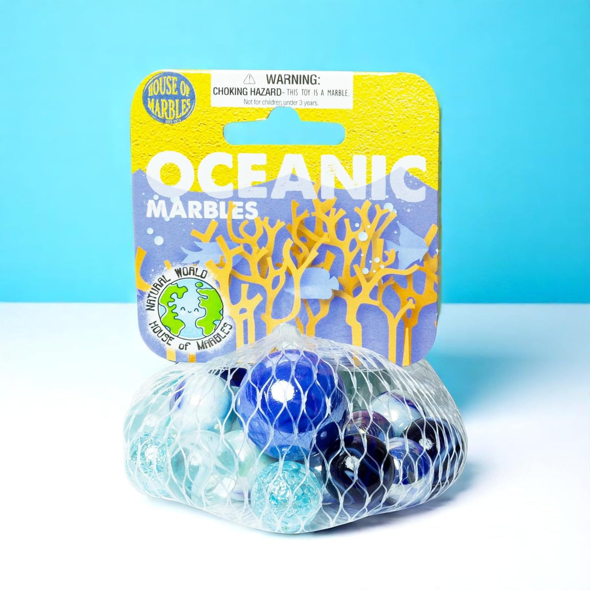 House of Marbles Solar System Net Bag of Marbles - Oceanic - image 2