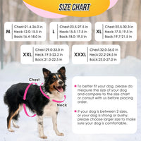 SlowTon Dog Winter Coat, 3 Layers Thick Warm Fleece Lining Dog Jacket – Essentials for Dogs - Medium / Fuchsia - image 3
