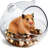 Hamster Bathtub, Hamster Bathroom, Sand Bath Container - S 4.4x4.4x3.5 inch - image 2