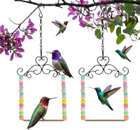 Hummingbird Swing & Perch for Outdoor - 2 PCS