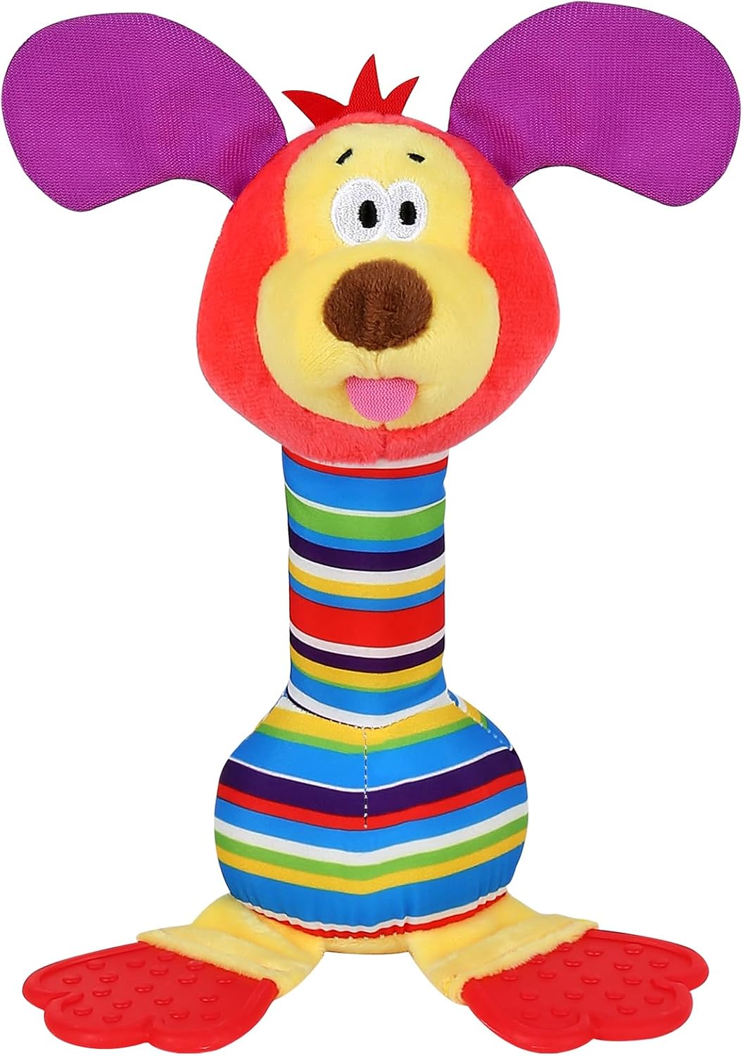 Baby Rattles Toys for 0-6-12 Months - Dog Rattle